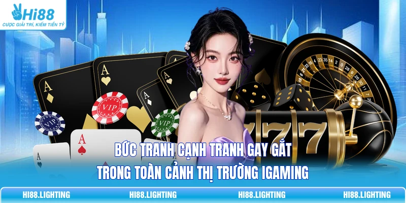 Bức tranh cạnh tranh gay gắt trong toàn cảnh thị trường iGaming