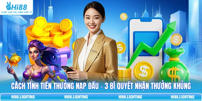 Cách Tính Tiền Thưởng Nạp Đầu - 3 Bí Quyết Nhận Thưởng Khủng