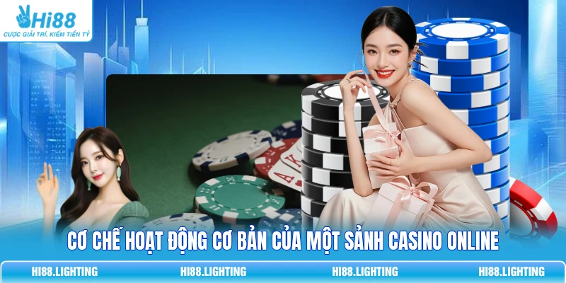 Cơ chế hoạt động cơ bản của một sảnh casino online