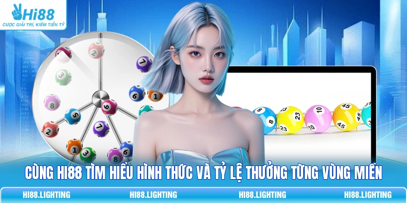 Cùng HI88 tìm hiểu hình thức và tỷ lệ thưởng từng vùng miền