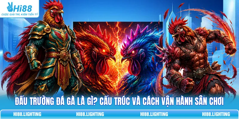 Đấu Trường Đá Gà Là Gì? Cấu Trúc Và Cách Vận Hành Sân Chơi