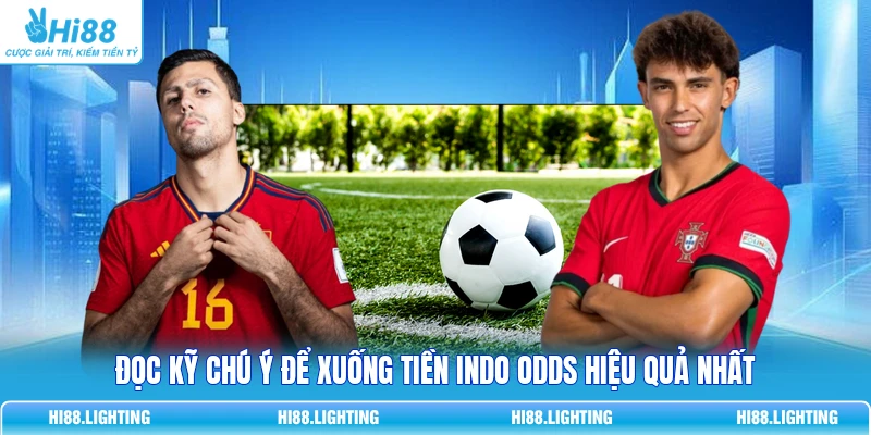Đọc kỹ chú ý để xuống tiền Indo Odds hiệu quả nhất