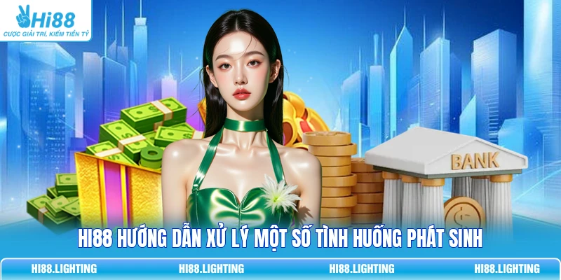 HI88 hướng dẫn xử lý một số tình huống phát sinh