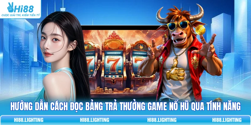 Hướng dẫn cách đọc bảng trả thưởng game Nổ Hũ qua tính năng