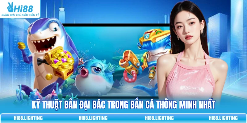 Kỹ thuật bắn đại bác trong bắn cá thông minh nhất