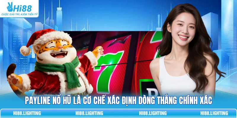 Payline Nổ Hũ là cơ chế xác định dòng thắng chính xác